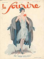 Обложка Le Sourire. Georges Leonnec, 1928.