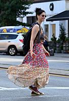 Sarah Silverman out and about in the East Village,