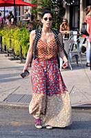 Sarah Silverman out and about in the East Village,