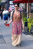 Sarah Silverman out and about in the East Village,