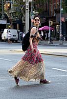 Sarah Silverman out and about in the East Village,