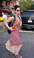 Sarah Silverman out and about in the East Village,