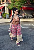 Sarah Silverman out and about in the East Village,