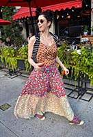 Sarah Silverman out and about in the East Village,
