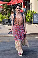 Sarah Silverman out and about in the East Village,