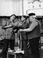 Кадры из фильма 'Елки-палки', СССР, 1988. На фото 