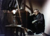 Кадр из фильма 'Красная стрела', СССР, 1986. На фо