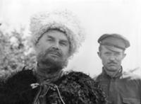 Кадр из фильма 'Голова Горгоны', СССР, 1986. На фо