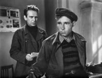 Кадр из фильма 'Дорога уходит вдаль', СССР, 1959. 