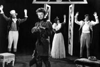 Кадр из фильма 'Зайчик', СССР, 1964. На фото - Оль