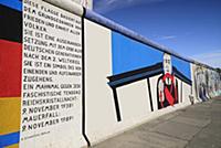 Germany, Berlin, The East Side Gallery, a 1.3  km 