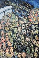 Germany, Berlin, The East Side Gallery, a 1.3  km 