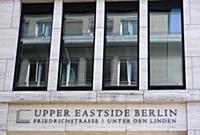 Germany, Berlin, Mitte, New York influenced sign r