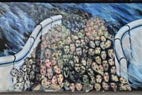 Germany, Berlin, The East Side Gallery, a 1.3  km 
