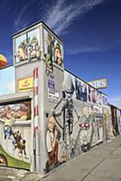 Germany, Berlin, The East Side Gallery, a 1.3  km 