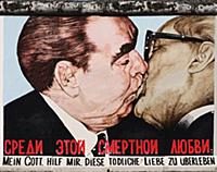 Germany, Berlin, The East Side Gallery, a 1.3  km 