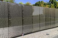 USA, Washington DC, National Mall, Vietnam Veteran