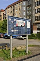 Germany, Berlin, Information plaque denoting locat