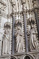 Spain, Castilla La Mancha, Toldeo, Statues of the 