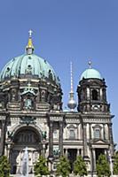 Germany, Berlin, Mitte, Museum Island, Cathedral w