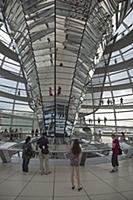 Germany, Berlin, Mitte, Reichstag building with gl