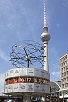 Germany, Berlin, Mitte, Alexanderplatz, the World 