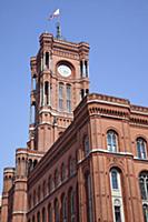 Germany, Berlin, Mitte, Rotes Rathaus, or Red Town