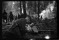 Кадры из фильма «Живые и мертвые», 1 серия (1963).