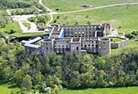 BORGHOLM. 2015-05-11  
Aerial view of the Borghol