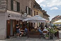 ROMANIA / Transylvania / Sibiu / Turnului street /