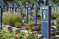 ROMANIA / Maramures / Sapanta / The merry cemetery