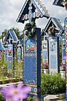 ROMANIA / Maramures / Sapanta / The merry cemetery