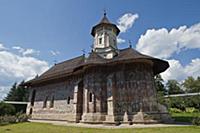 ROMANIA / Bukovina / Moldovita / Moldovita Monaste