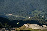 ROMANIA / Wallachia / Bucegi Natural Park / Cable 