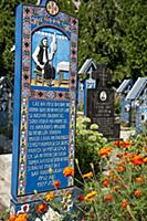 ROMANIA / Maramures / Sapanta / The merry cemetery