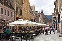 ROMANIA / Transylvania / Brasov / Old town / Repub