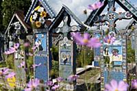 ROMANIA / Maramures / Sapanta / The merry cemetery