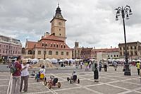 ROMANIA / Transylvania / Brasov / Old town / Sfatu