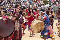 PERU / Cusco / Saqsaywaman / Inca ruins / Inti Ray