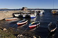 PERU / Puno / Lake Titicaca / Amantani Island / Fi