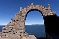 PERU / Puno / Lake Titicaca / Taquile Island / Vie
