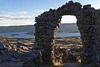 PERU / Puno / Lake Titicaca / Amantani Island / Vi