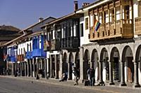 PERU / Cusco / Historic town / Plaza de Armas / Wo