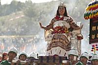 PERU / Cusco / Saqsaywaman / Inca ruins / Inti Ray