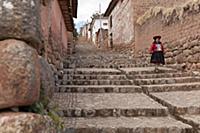 PERU / Cusco / Urubamba Valley / Chinchero / Quech
