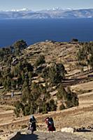 PERU / Puno / Lake Titicaca / Amantani Island / Vi