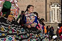 PERU / Cusco / Historic town / Plaza de Armas / In