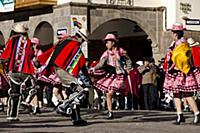 PERU / Cusco / Historic town / Plaza de Armas / In