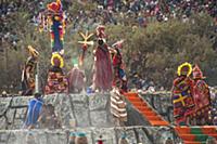 PERU / Cusco / Saqsaywaman / Inca ruins / Inti Ray