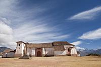 PERU / Cusco / Urubamba Valley / Maras / Church of